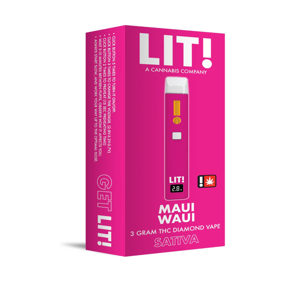 THC VAPE 3GRAMS SATIVA LIT!