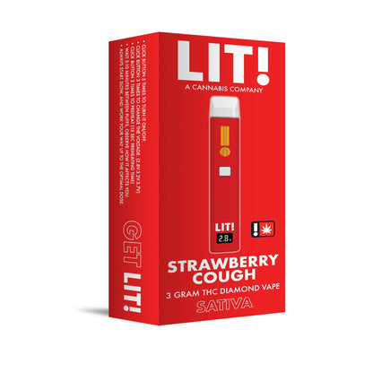 THC VAPE 3 GRAMS SATIVA LIT!