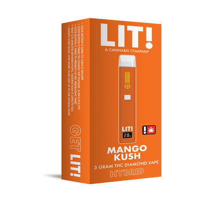 THC VAPE 3 GRAMS LIT!