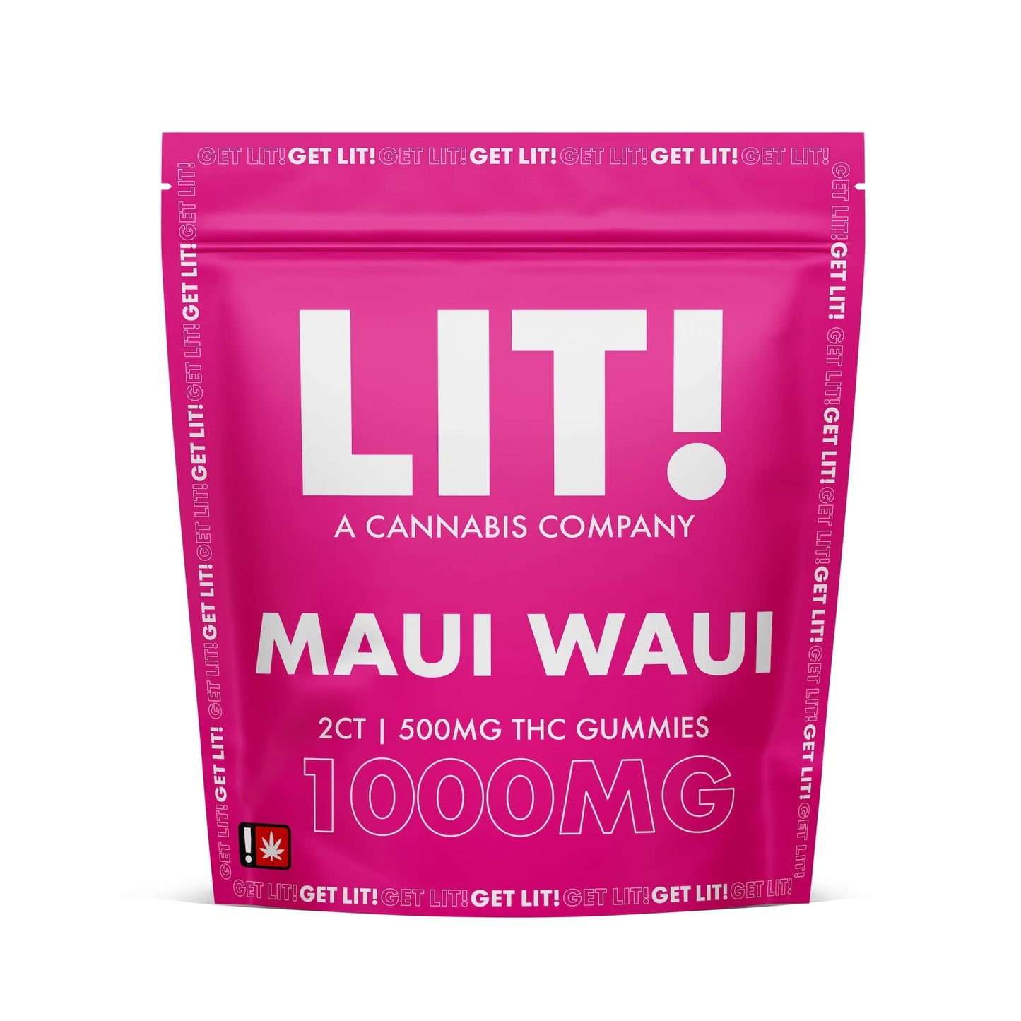 THC EDIBLE GUMMY SATIVA 1000MG LIT!