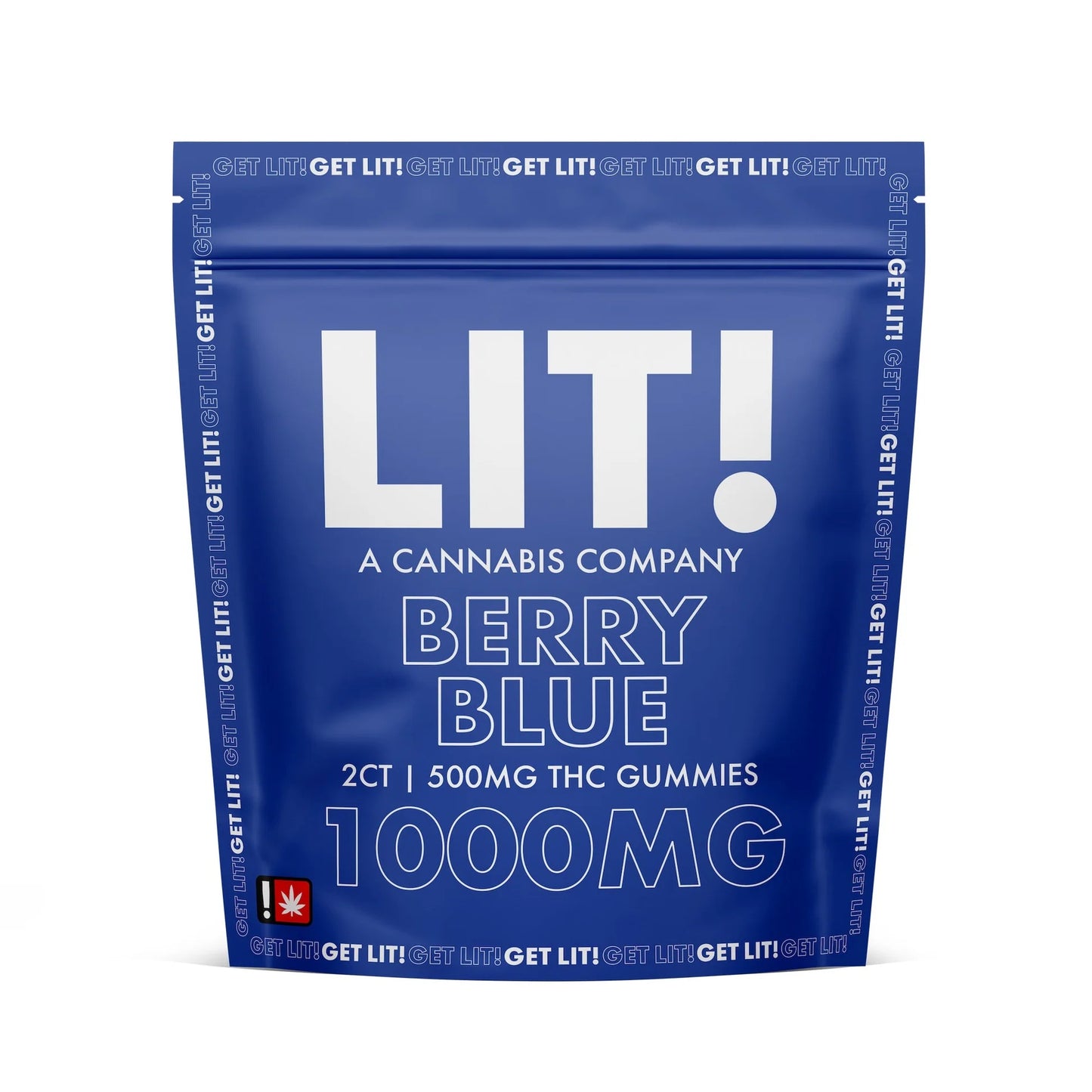 THC EDIBLE GUMMY INDICA 1000MG LIT!