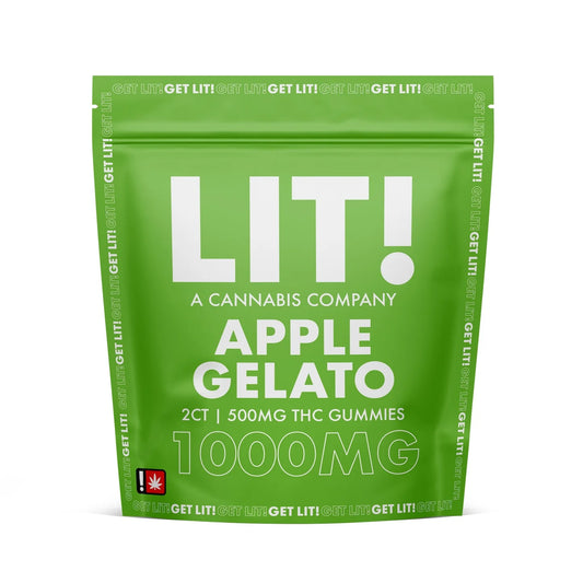 THC EDIBLE GUMMY HYBRID 1000MG LIT!